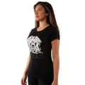 Miniatyrbillede 2 af 3: Queen Dame/Damer Diamante Logo T-shirt