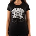 Miniatyrbillede 1 af 3: Queen Dame/Damer Diamante Logo T-shirt
