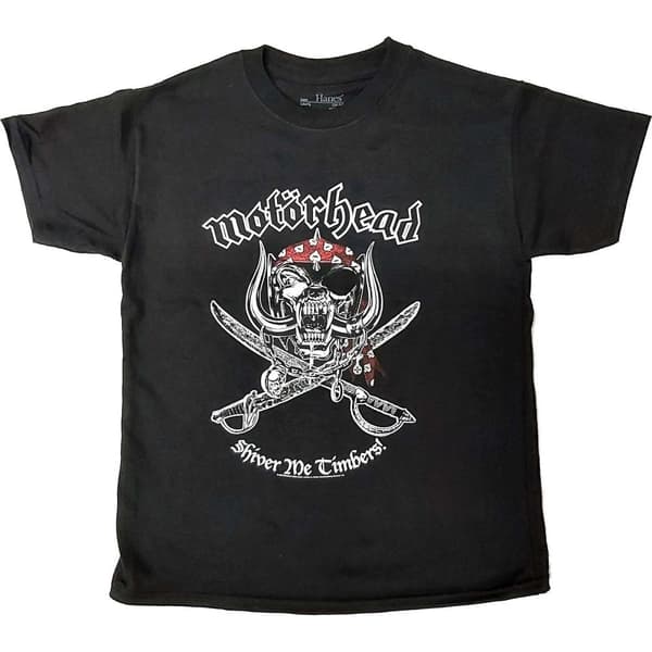 Motorhead Childrens/Kids Shiver Me Timbers T-Shirt