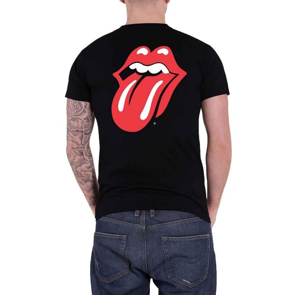 The Rolling Stones Unisex T-shirt med klassisk tunge til voksne
