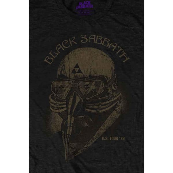 Black Sabbath Unisex vuxen Us Tour 1978 T-Shirt