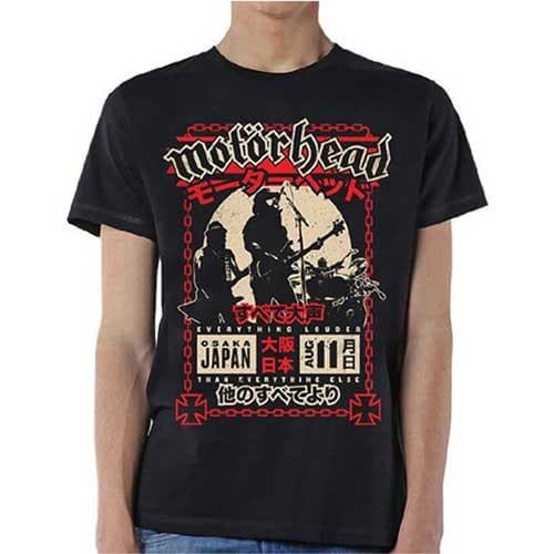 Motorhead Unisex Adult Loud in Osaka T-Shirt