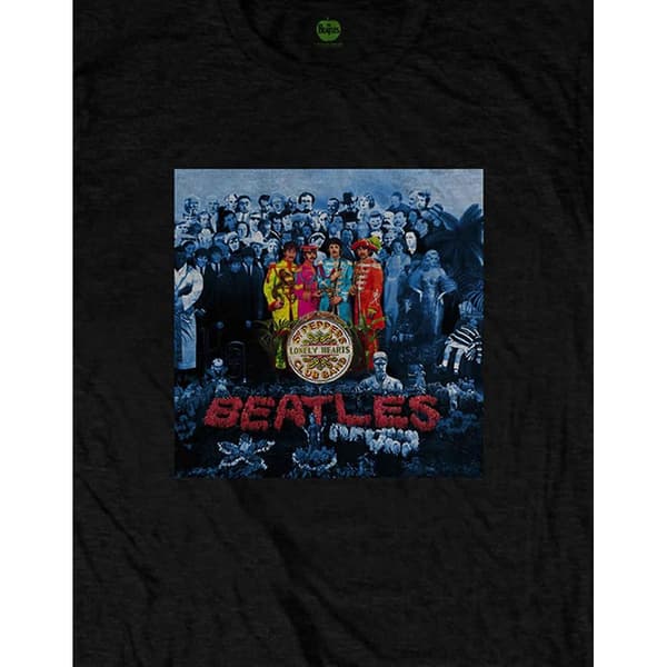 The Beatles Unisex Sgt Pepper T-shirt til voksne