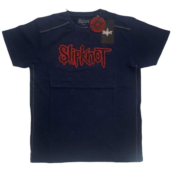 Slipknot Unisex Adult Logo Washed T-Shirt