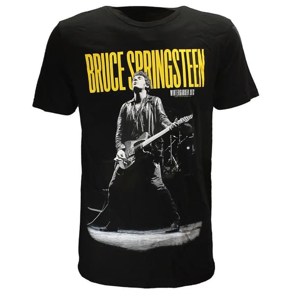 Bruce Springsteen Unisex T-shirt til voksen med guitar til Winterland Ballroom