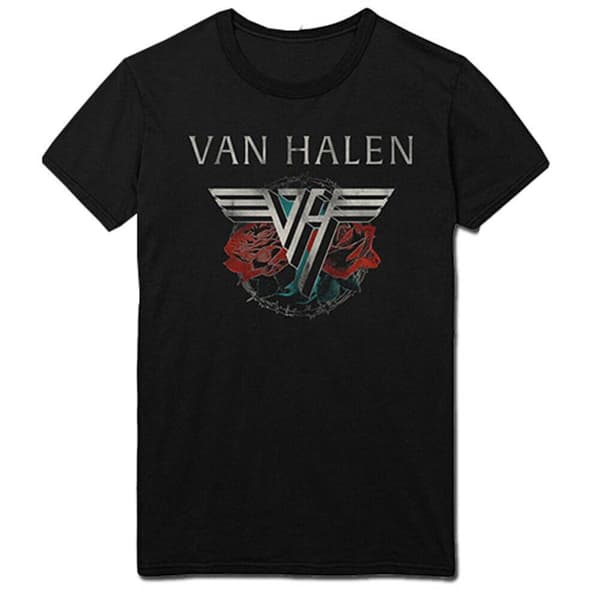 Van Halen Unisex vuxen 84 Tour Back Print T-Shirt