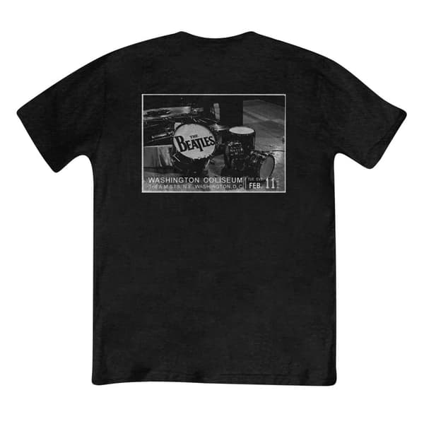 The Beatles Unisex Adult Washington Coliseum Back Print T-Shirt