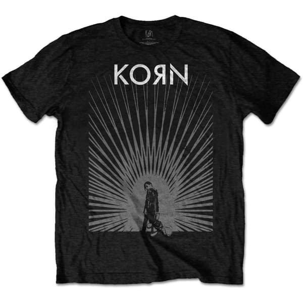 Korn Unisex T-shirt til voksne med strålende glød
