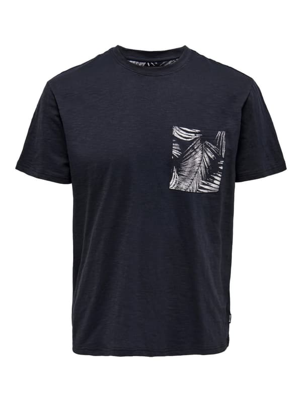 Only & Sons - onsPerry Reg Leaf Pocket Tee