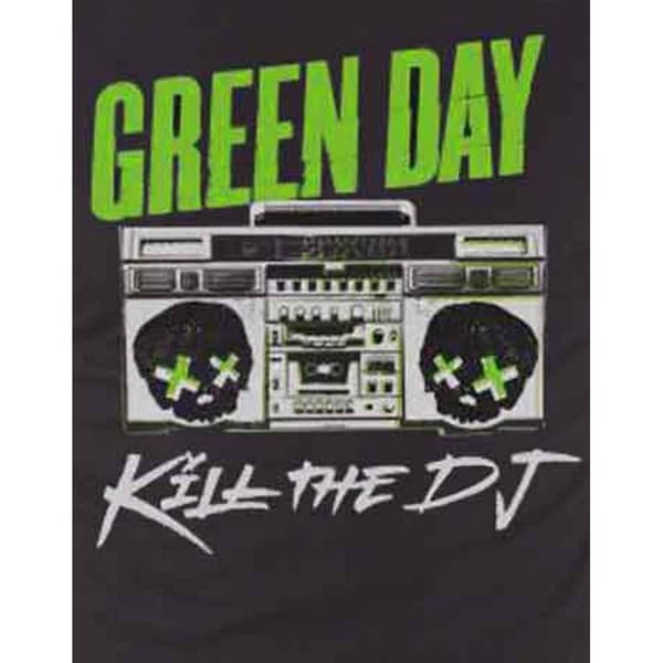 Green Day Unisex T-shirt til voksne Kill te DJ