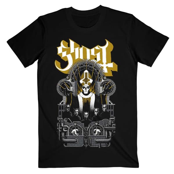 Ghost Unisex T-shirt för vuxna Wegner Black L