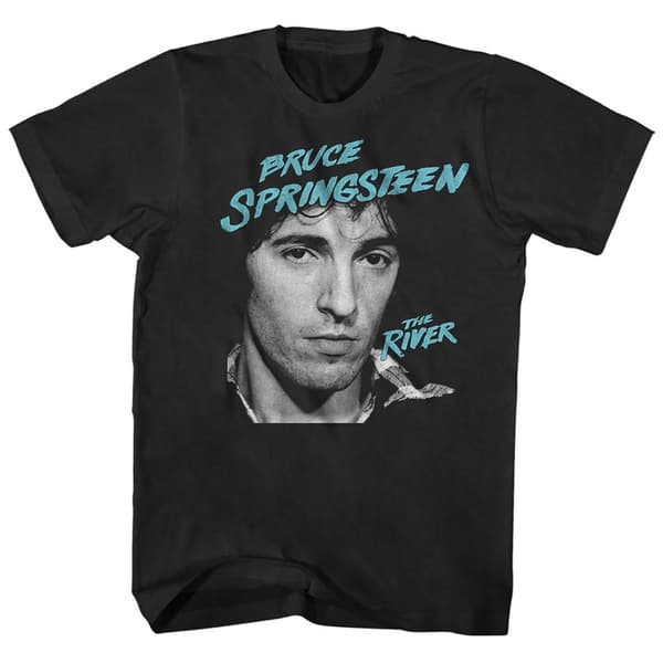 Bruce Springsteen Unisex T-shirt för vuxna med flod 2016