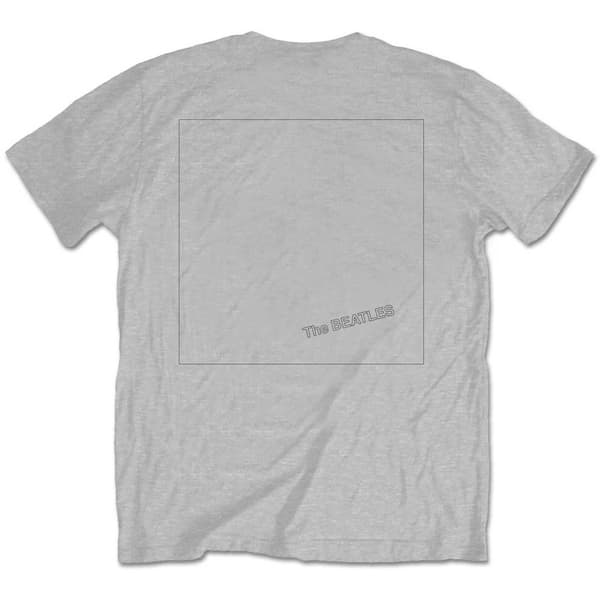 The Beatles Unisex vuxen t-shirt med albumtryck på ryggen