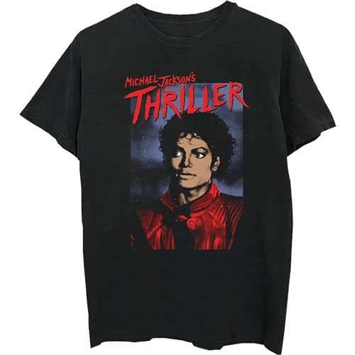 Michael Jackson Unisex T-shirt med thriller-poser til voksne