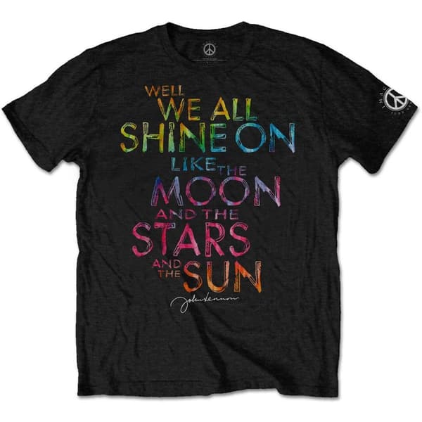 John Lennon Unisex Adult Shine on T-Shirt