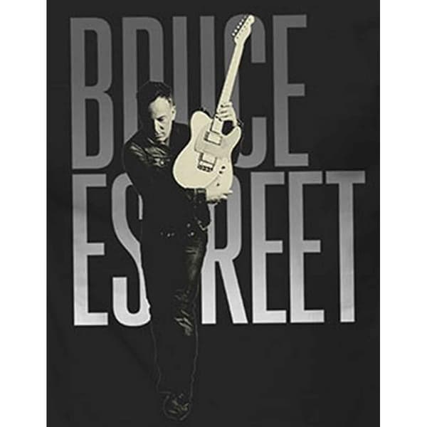 Bruce Springsteen Unisex Estreet T-shirt til voksne