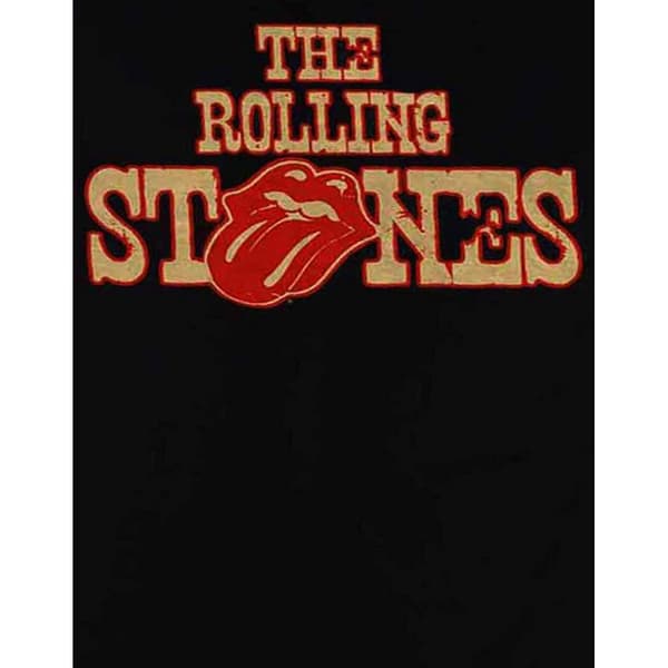 The Rolling Stones Unisex vuxen Wild West logotyp T-shirt för vuxna