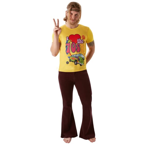 Bristol Novelty Unisex vuxen T-shirt "I Love The 70´s" för vuxna