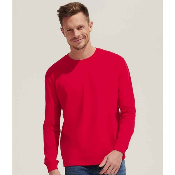 SOLS Unisex T-shirt med lange ærmer i økologisk bomuld af Pioneer Pioneer for voksne