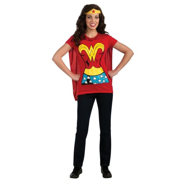 Wonder Woman Womens/Ladies Costume Top