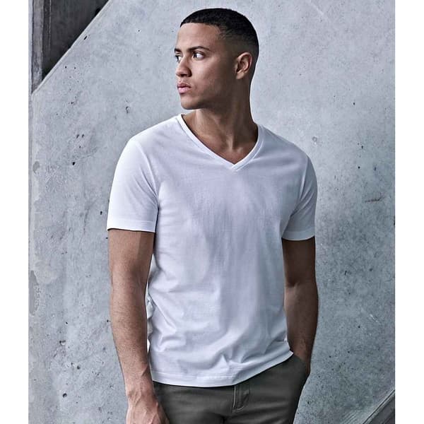 Tee Jays Mens Sof V Neck T-Shirt