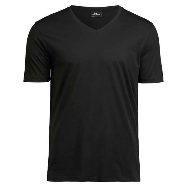 Tee Jays Herre luksus V-hals T-shirt