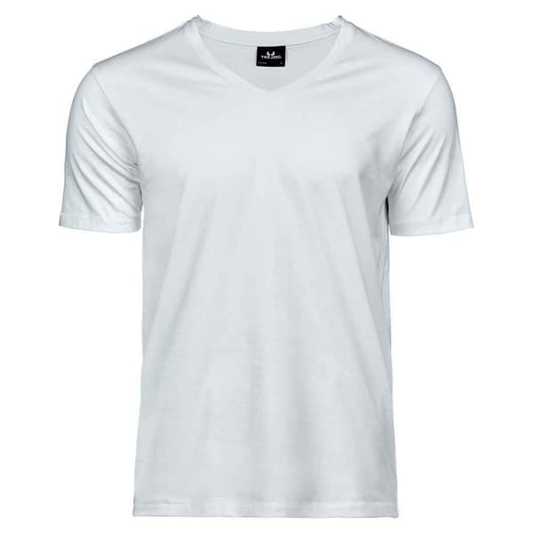 Tee Jays Herre luksus V-hals T-shirt