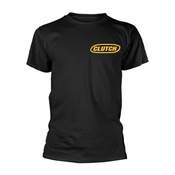 Clutch Unisex T-Shirt med logotyp för vuxna