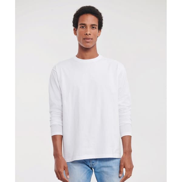 Russell Classic långärmad T-shirt för män
