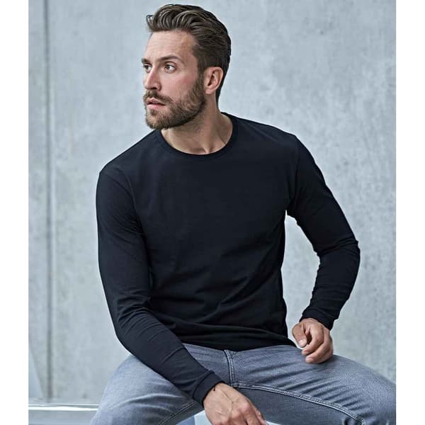 Tee Jays Mens Slim Long-Sleeved T-Shirt