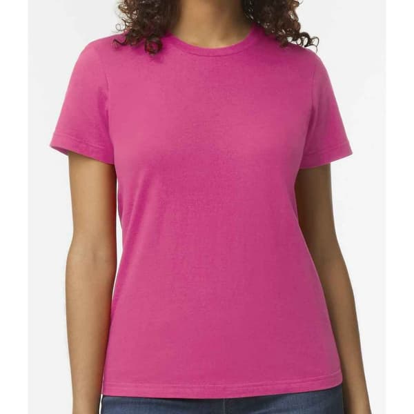 Gildan Kvinnor/Damer Soft Midweight T-Shirt
