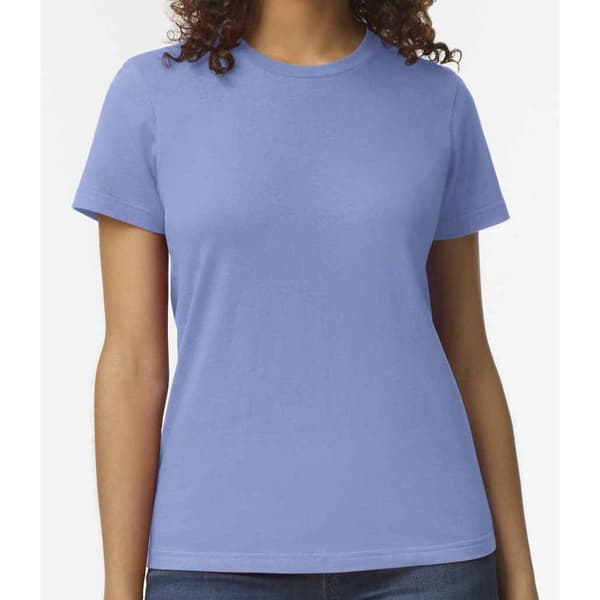 Gildan Kvinnor/Damer Soft Midweight T-Shirt
