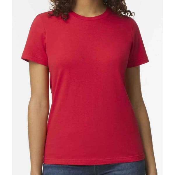 Gildan Kvinnor/Damer Soft Midweight T-Shirt