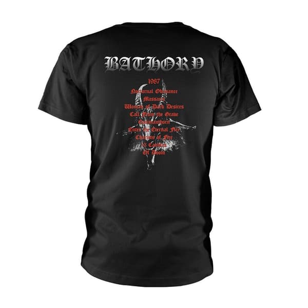 Bathory Unisex vuxen Under The Sign Back Print T-Shirt