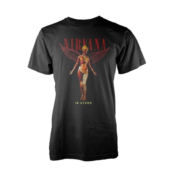 Nirvana Unisex In Utero T-shirt til voksne