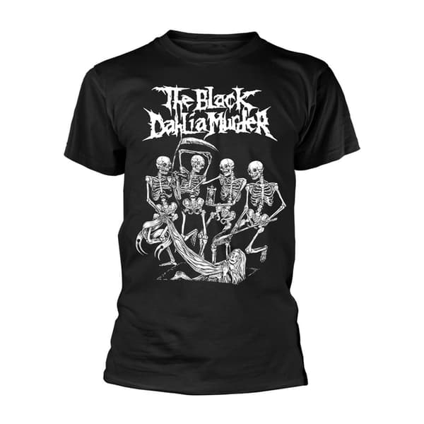 The Black Dahlia Murder Unisex T-shirt för vuxna Dance Macabre Black M