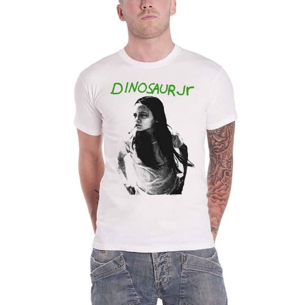 Dinosaur Jr Unisex T-shirt för vuxna med grönt sinne