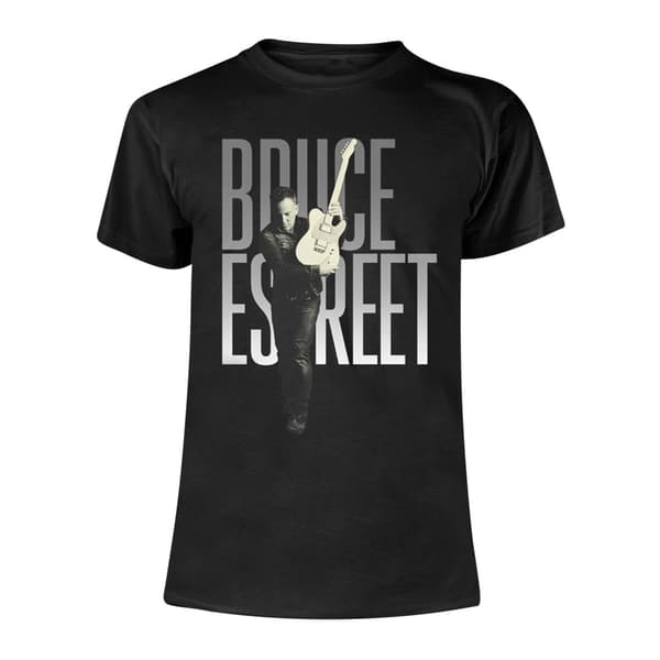Bruce Springsteen Unisex Adult E Street T-Shirt Black XXL Bruce Springsteen Unisex Adult E Street T-Shirt Black XXL