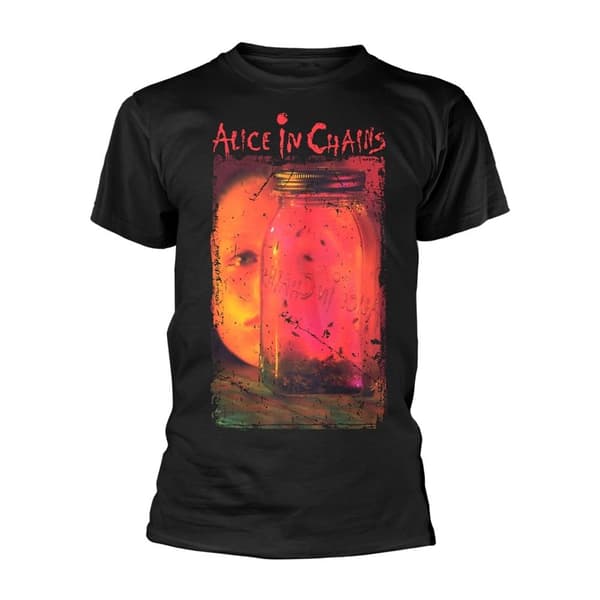 Alice In Chains Unisex T-shirt för vuxna med flugor i en burk