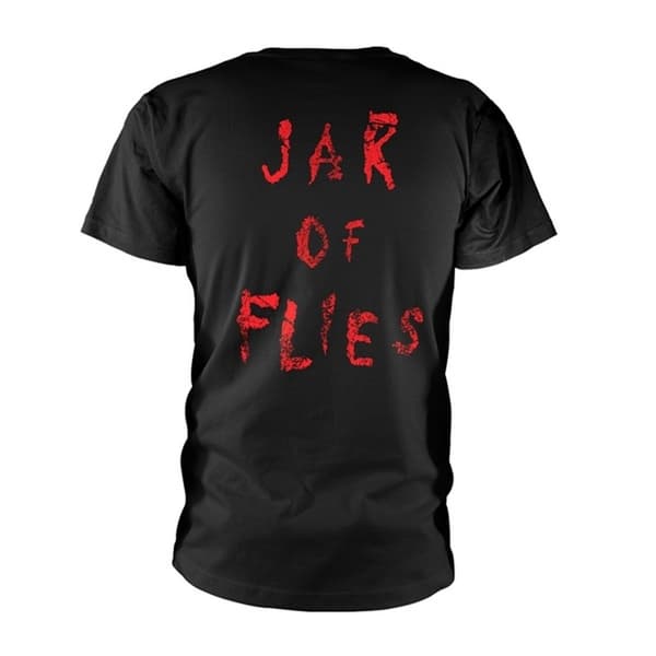 Alice In Chains Unisex T-shirt för vuxna med flugor i en burk