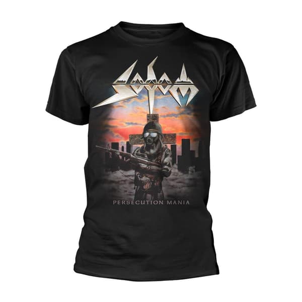 Sodom Unisex Adult Persecution Mania T-Shirt