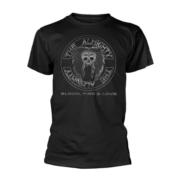 The Almighty Dame/Blod, ild og kærlighed T-shirt til kvinder/damer