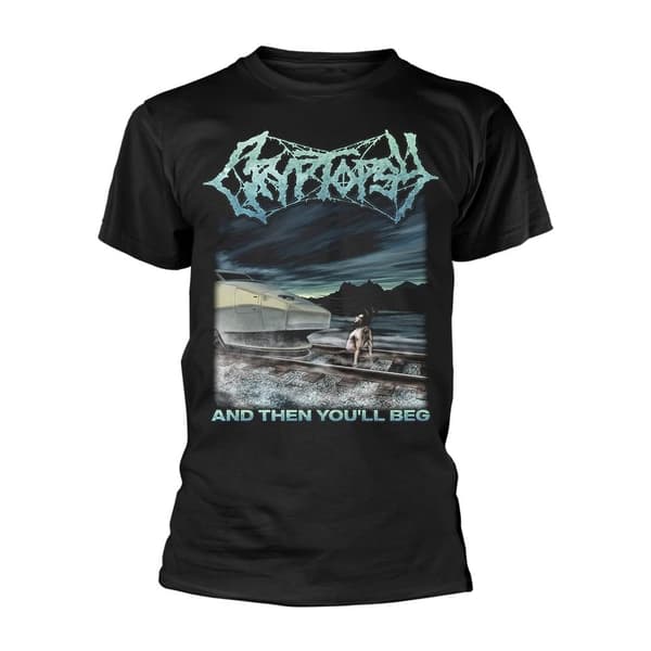 Cryptopsy Unisex Adult And Then You´ll Beg T-Shirt