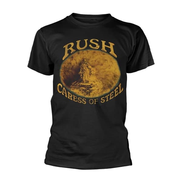 Rush Unisex Adult Caress Of Steel T-Shirt