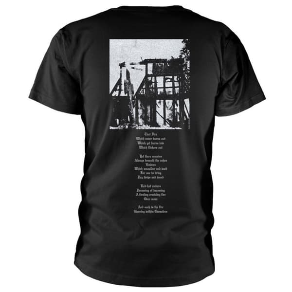 Burzum Unisex Adult Aske Back Print T-Shirt