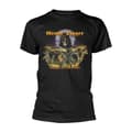 Miniatyrbillede 1 af 2: Grave Digger Unisex T-shirt med korsets riddere for voksne