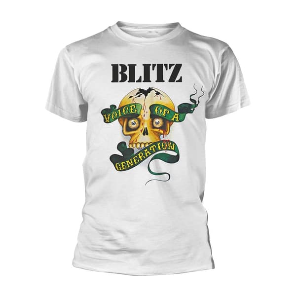 Blitz Unisex Adult Voice Of A Generation T-Shirt