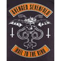 Miniatyrbild 3 av 3: Avenged Sevenfold Unisex vuxen Hail To The King T-Shirt