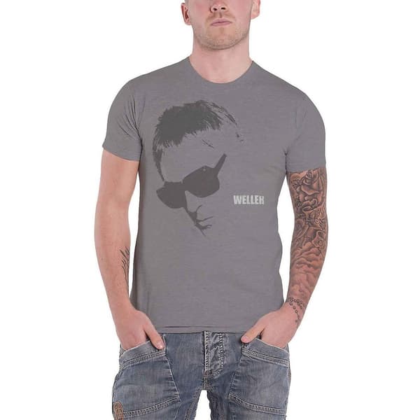 Paul Weller Unisex Adult Glasses Picture T-Shirt