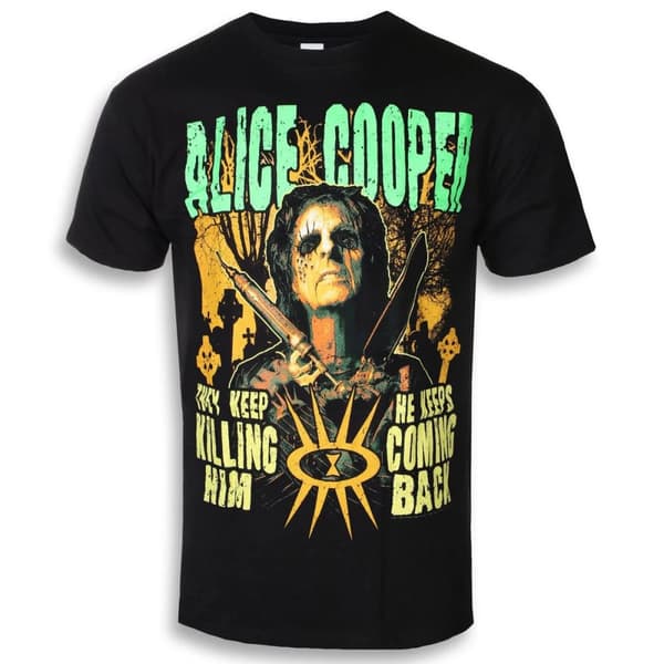 Alice Cooper Unisex Adult Graveyard T-Shirt